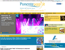 Tablet Screenshot of ponenteoggi.it